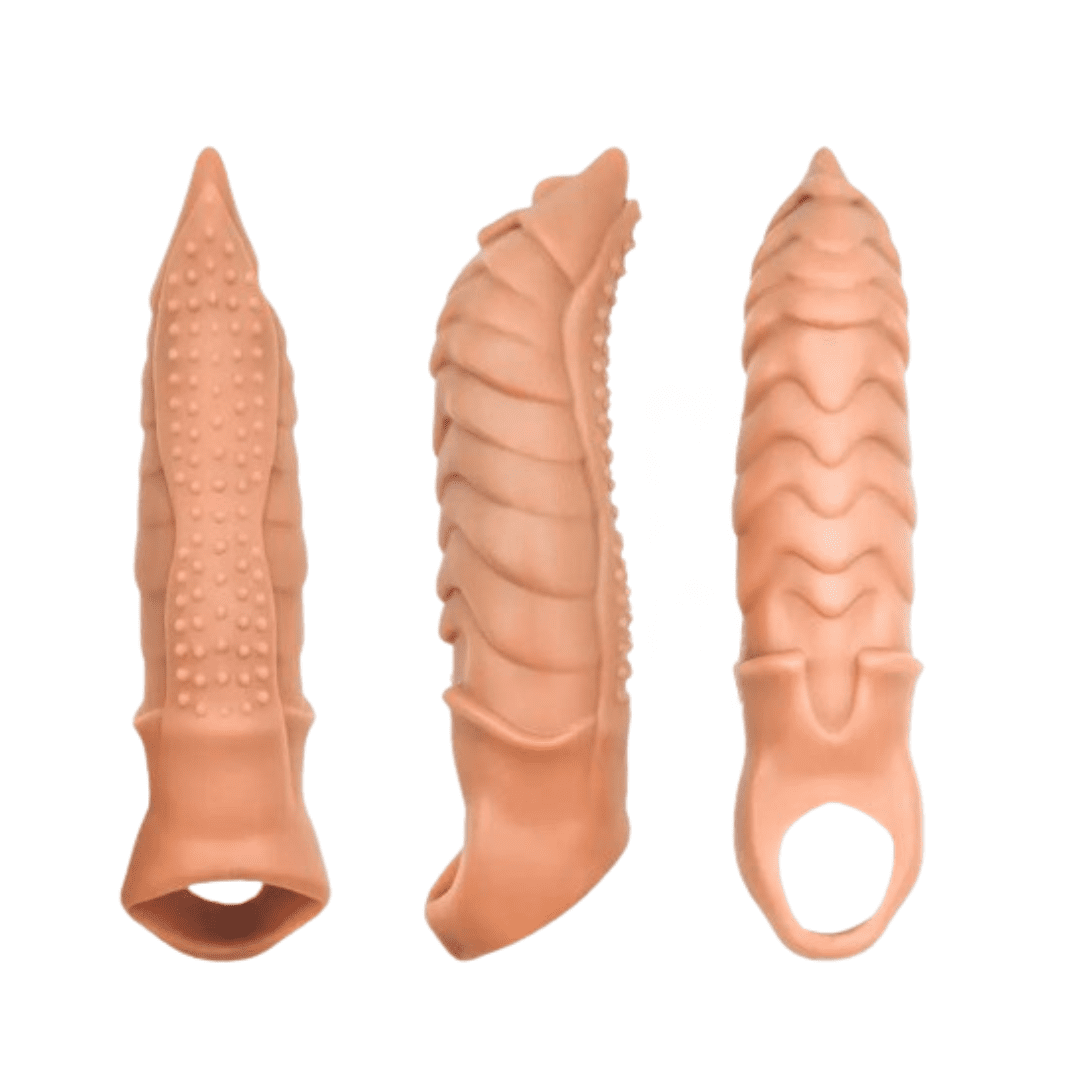 5 Dragon Condom Silicon Super Pleasure Sleeve