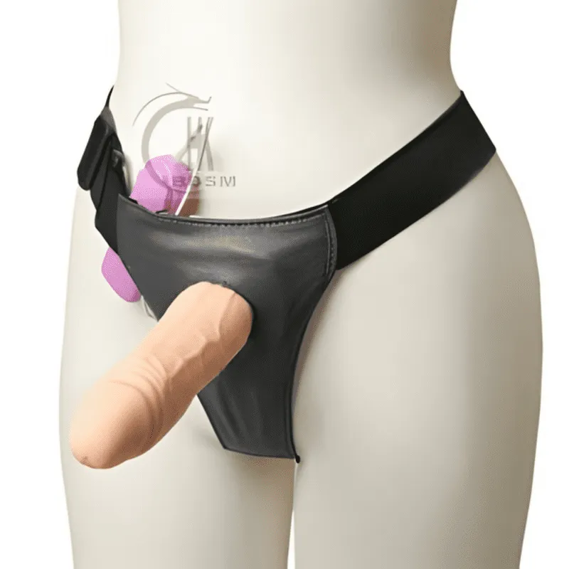 6.5 inch silicone belt condom strap-on skin imported – Kamahut