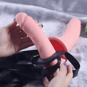 7.5 inch silicone big whole belt condom strap-on – Kamahut